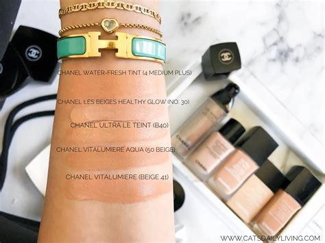 chanel les beiges water fresh tint swatches|chanel tinted moisturizer shades.